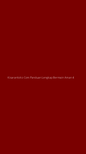 Tampilan Antarmuka Aplikasi Kisarantoto Com Panduan Lengkap Bermain Aman - 4
