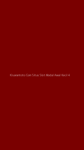 Tampilan Antarmuka Aplikasi Kisarantoto Com Situs Slot Modal Awal Kecil - 4