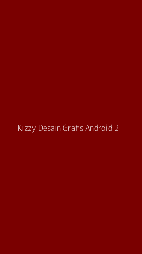 Tampilan Antarmuka Aplikasi Kizzy Desain Grafis Android - 2