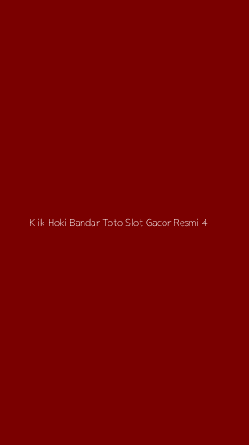 Tampilan Antarmuka Aplikasi Klik Hoki Bandar Toto Slot Gacor Resmi - 4
