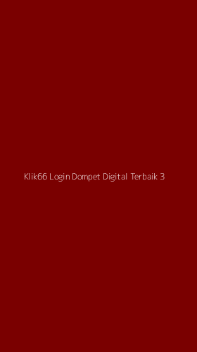 Tampilan Antarmuka Aplikasi Klik66 Login Dompet Digital Terbaik - 3