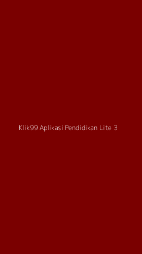 Tampilan Antarmuka Aplikasi Klik99 Aplikasi Pendidikan Lite - 3