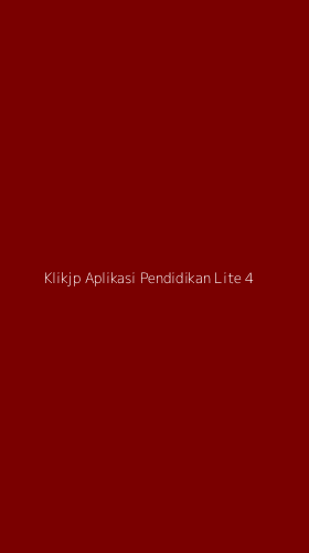 Tampilan Antarmuka Aplikasi Klikjp Aplikasi Pendidikan Lite - 4