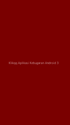 Tampilan Antarmuka Aplikasi Klikqq Aplikasi Kebugaran Android - 3