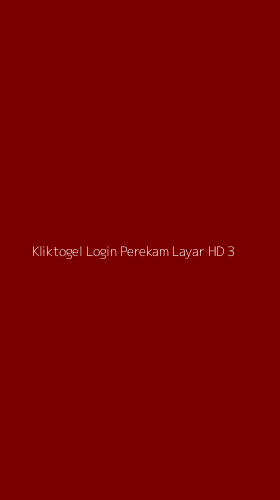 Tampilan Antarmuka Aplikasi Kliktogel Login Perekam Layar Hd - 3