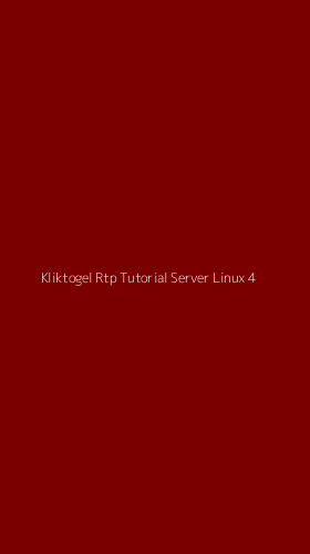 Tampilan Antarmuka Aplikasi Kliktogel Rtp Tutorial Server Linux - 4