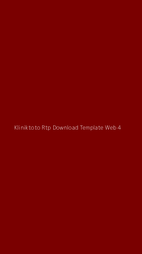 Tampilan Antarmuka Aplikasi Kliniktoto Rtp Download Template Web - 4