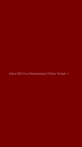 Tampilan Antarmuka Aplikasi Koboi199 Situs Rekomendasi Pilihan Terbaik - 1