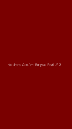 Tampilan Antarmuka Aplikasi Koboitoto Com Anti Rungkad Pasti Jp - 2