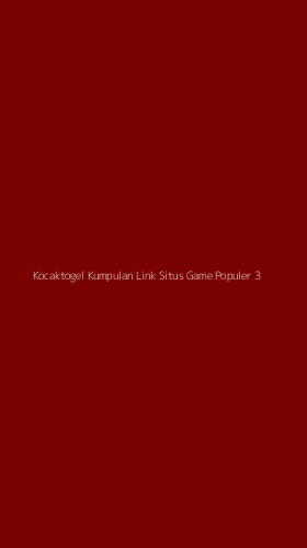 Tampilan Antarmuka Aplikasi Kocaktogel Kumpulan Link Situs Game Populer - 3