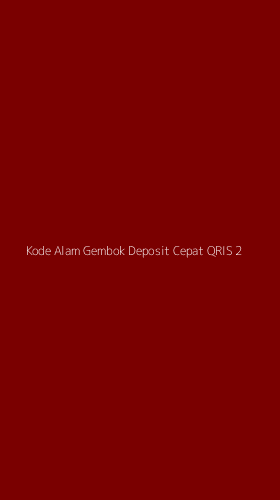 Tampilan Antarmuka Aplikasi Kode Alam Gembok Deposit Cepat Qris - 2