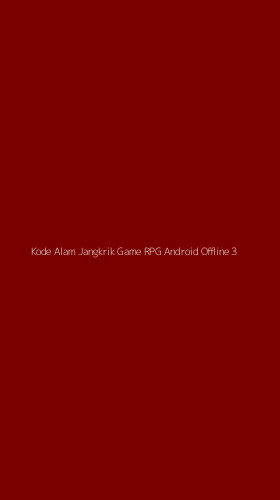 Tampilan Antarmuka Aplikasi Kode Alam Jangkrik Game Rpg Android Offline - 3