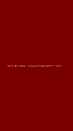 Tampilan Antarmuka Aplikasi Kode Alam Jengkol Panduan Lengkap Bermain Aman - 4