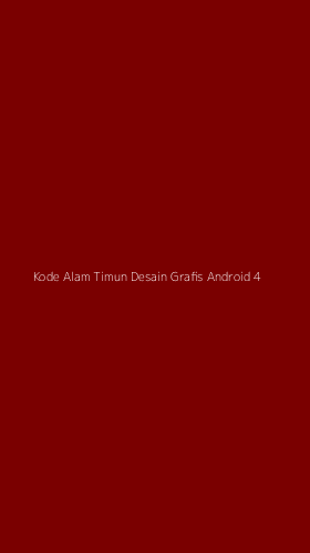Tampilan Antarmuka Aplikasi Kode Alam Timun Desain Grafis Android - 4