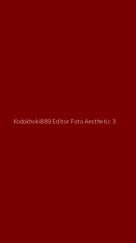 Tampilan Antarmuka Aplikasi Kodokhoki889 Editor Foto Aesthetic - 3