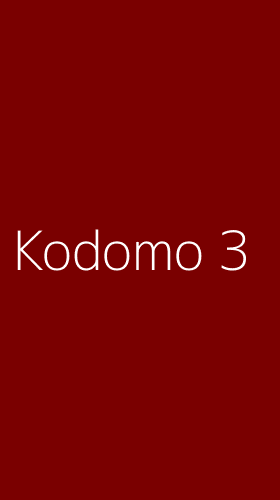 Tampilan Antarmuka Aplikasi Kodomo - 3
