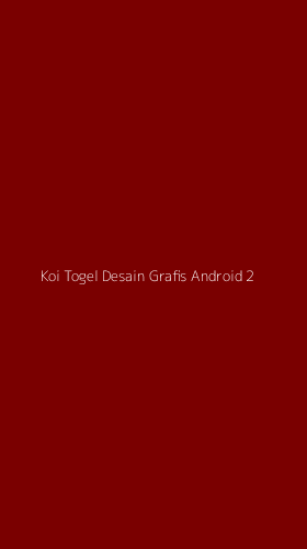 Tampilan Antarmuka Aplikasi Koi Togel Desain Grafis Android - 2