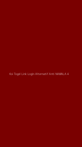 Tampilan Antarmuka Aplikasi Koi Togel Link Login Alternatif Anti Nawala - 4