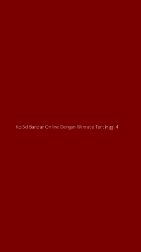 Tampilan Antarmuka Aplikasi Koi5d Bandar Online Dengan Winrate Tertinggi - 4