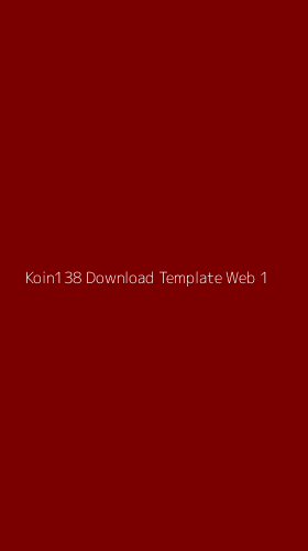 Tampilan Antarmuka Aplikasi Koin138 Download Template Web - 1