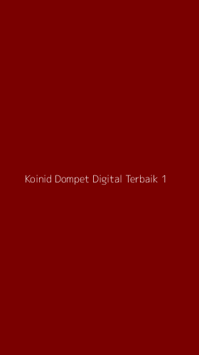 Tampilan Antarmuka Aplikasi Koinid Dompet Digital Terbaik - 1