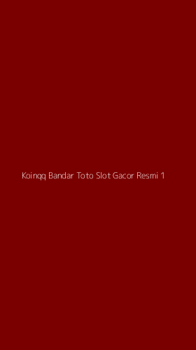 Tampilan Antarmuka Aplikasi Koinqq Bandar Toto Slot Gacor Resmi - 1