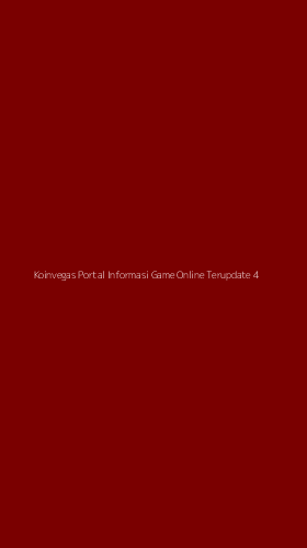 Tampilan Antarmuka Aplikasi Koinvegas Portal Informasi Game Online Terupdate - 4