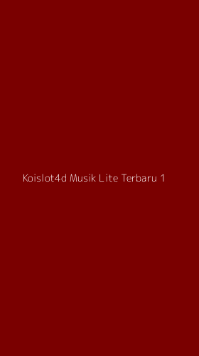 Tampilan Antarmuka Aplikasi Koislot4d Musik Lite Terbaru - 1