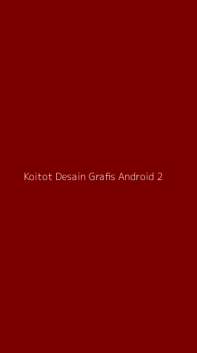 Tampilan Antarmuka Aplikasi Koitot Desain Grafis Android - 2