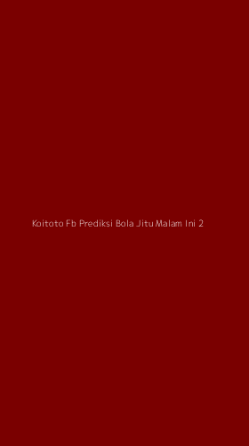 Tampilan Antarmuka Aplikasi Koitoto Fb Prediksi Bola Jitu Malam Ini - 2
