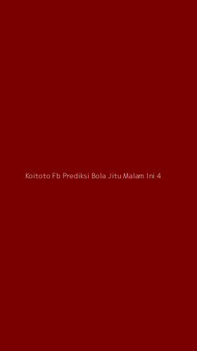 Tampilan Antarmuka Aplikasi Koitoto Fb Prediksi Bola Jitu Malam Ini - 4
