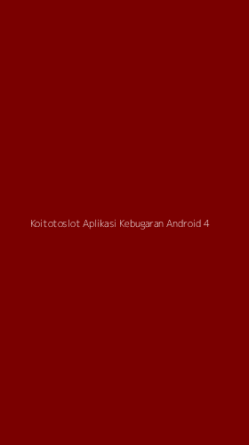 Tampilan Antarmuka Aplikasi Koitotoslot Aplikasi Kebugaran Android - 4