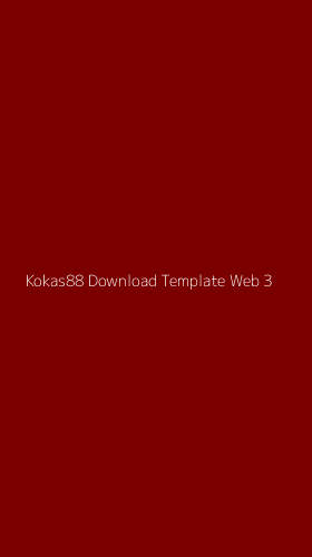 Tampilan Antarmuka Aplikasi Kokas88 Download Template Web - 3