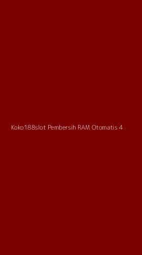 Tampilan Antarmuka Aplikasi Koko188slot Pembersih Ram Otomatis - 4