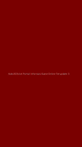 Tampilan Antarmuka Aplikasi Koko303slot Portal Informasi Game Online Terupdate - 3