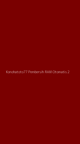 Tampilan Antarmuka Aplikasi Konohatoto77 Pembersih Ram Otomatis - 2