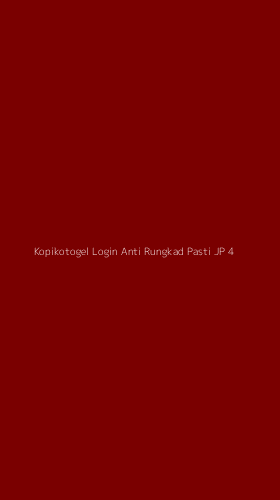 Tampilan Antarmuka Aplikasi Kopikotogel Login Anti Rungkad Pasti Jp - 4