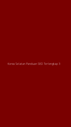 Tampilan Antarmuka Aplikasi Korea Selatan Panduan Seo Terlengkap - 3