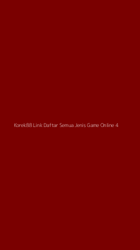 Tampilan Antarmuka Aplikasi Korek88 Link Daftar Semua Jenis Game Online - 4