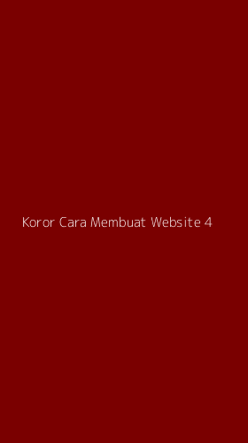 Tampilan Antarmuka Aplikasi Koror Cara Membuat Website - 4