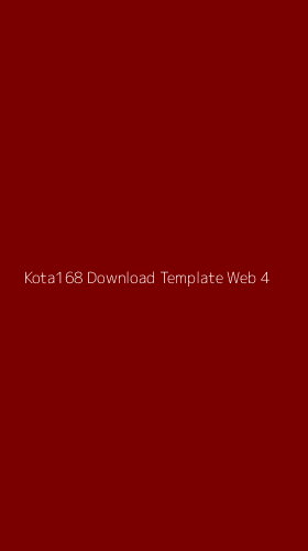 Tampilan Antarmuka Aplikasi Kota168 Download Template Web - 4