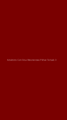 Tampilan Antarmuka Aplikasi Kotaktoto Com Situs Rekomendasi Pilihan Terbaik - 3