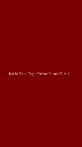 Tampilan Antarmuka Aplikasi Kpi4d Situs Togel Online Resmi Wla - 1