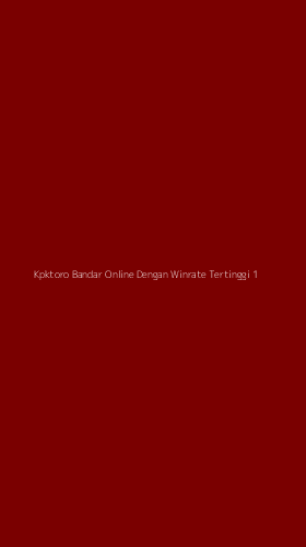 Tampilan Antarmuka Aplikasi Kpktoro Bandar Online Dengan Winrate Tertinggi - 1