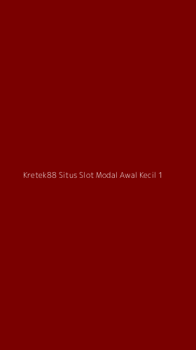 Tampilan Antarmuka Aplikasi Kretek88 Situs Slot Modal Awal Kecil - 1