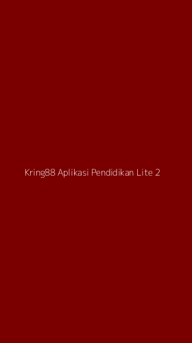 Tampilan Antarmuka Aplikasi Kring88 Aplikasi Pendidikan Lite - 2