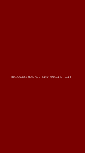Tampilan Antarmuka Aplikasi Kriptoslot888 Situs Multi Game Terbesar Di Asia - 4