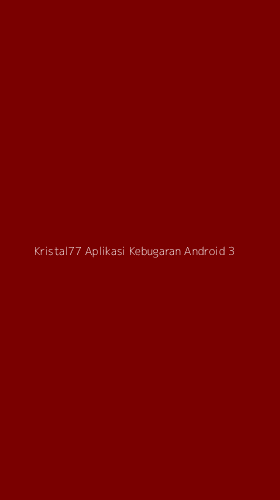 Tampilan Antarmuka Aplikasi Kristal77 Aplikasi Kebugaran Android - 3