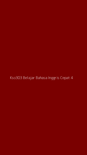 Tampilan Antarmuka Aplikasi Kso303 Belajar Bahasa Inggris Cepat - 4