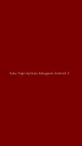 Tampilan Antarmuka Aplikasi Kubu Togel Aplikasi Kebugaran Android - 3